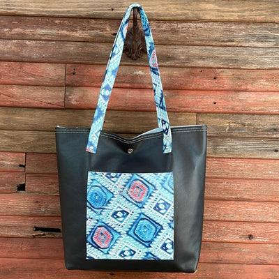 Trisha - B&W Speckle w/ Blank Slate-Trisha-Western-Cowhide-Bags-Handmade-Products-Gifts-Dancing Cactus Designs