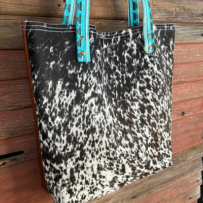 Trisha - Black & White w/ Blank Slate-Trisha-Western-Cowhide-Bags-Handmade-Products-Gifts-Dancing Cactus Designs