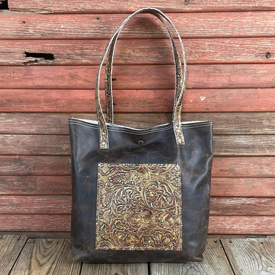 Trisha - Blank Slate w/ Wyoming Tool-Trisha-Western-Cowhide-Bags-Handmade-Products-Gifts-Dancing Cactus Designs