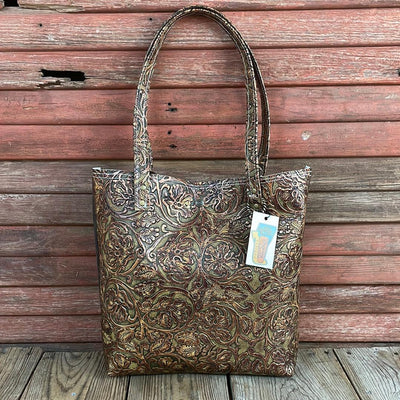 Trisha - Blank Slate w/ Wyoming Tool-Trisha-Western-Cowhide-Bags-Handmade-Products-Gifts-Dancing Cactus Designs