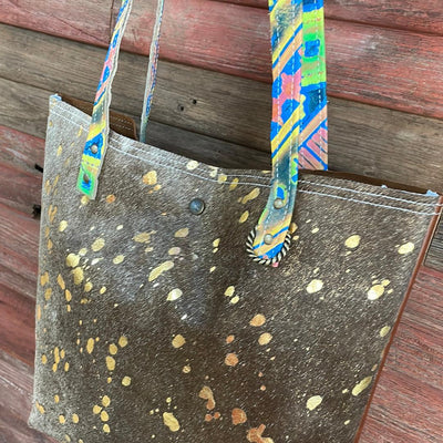 Trisha - Gold Acid w/ Blank Slate-Trisha-Western-Cowhide-Bags-Handmade-Products-Gifts-Dancing Cactus Designs