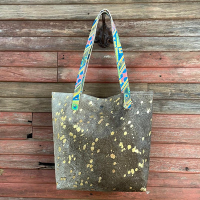 Trisha - Gold Acid w/ Blank Slate-Trisha-Western-Cowhide-Bags-Handmade-Products-Gifts-Dancing Cactus Designs