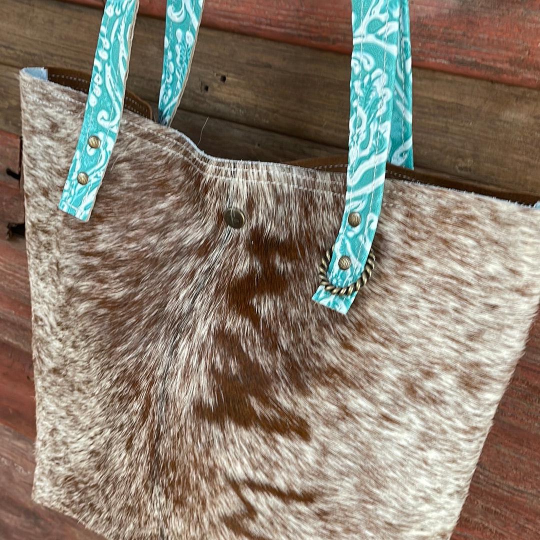 Trisha - Longhorn w/ Blank Slate-Trisha-Western-Cowhide-Bags-Handmade-Products-Gifts-Dancing Cactus Designs