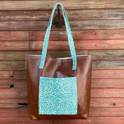 Trisha - Longhorn w/ Blank Slate-Trisha-Western-Cowhide-Bags-Handmade-Products-Gifts-Dancing Cactus Designs