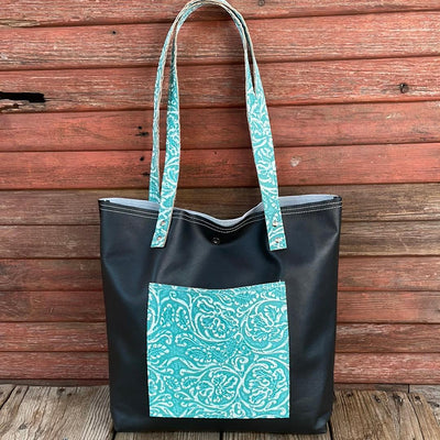 Trisha - Silver Acid w/ Blank Slate-Trisha-Western-Cowhide-Bags-Handmade-Products-Gifts-Dancing Cactus Designs