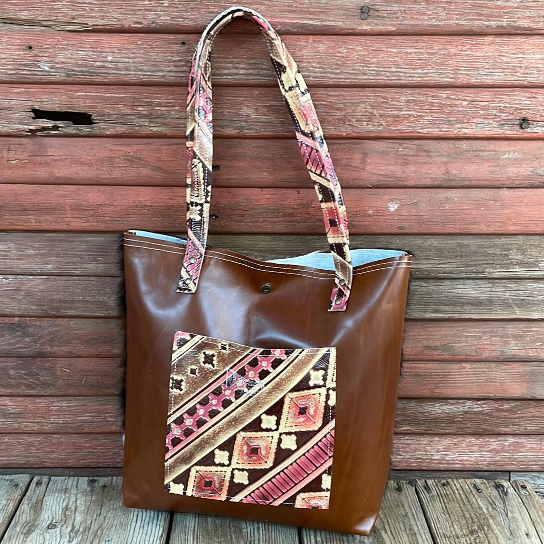 Trisha - Tricolor w/ Blank Slate-Trisha-Western-Cowhide-Bags-Handmade-Products-Gifts-Dancing Cactus Designs