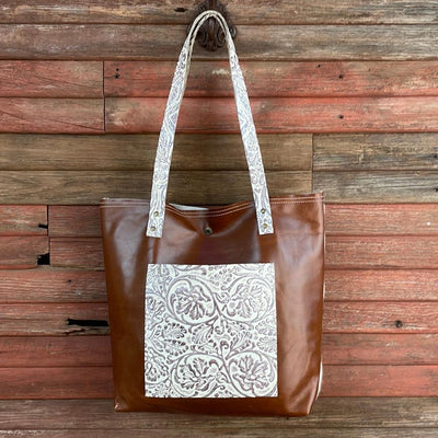 Trisha - Tricolor w/ Blank Slate-Trisha-Western-Cowhide-Bags-Handmade-Products-Gifts-Dancing Cactus Designs