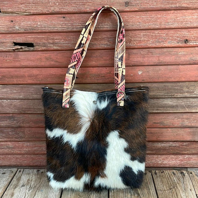 Trisha - Tricolor w/ Blank Slate-Trisha-Western-Cowhide-Bags-Handmade-Products-Gifts-Dancing Cactus Designs