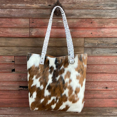 Trisha - Tricolor w/ Blank Slate-Trisha-Western-Cowhide-Bags-Handmade-Products-Gifts-Dancing Cactus Designs