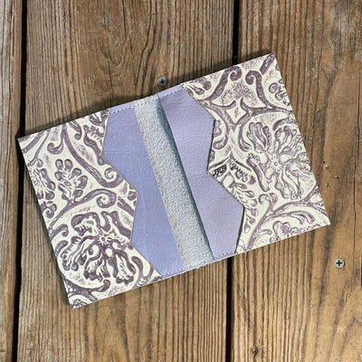Waylon Wallet - Black & White w/-Waylon Wallet-Western-Cowhide-Bags-Handmade-Products-Gifts-Dancing Cactus Designs