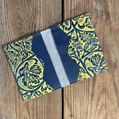 Waylon Wallet - Black & White w/-Waylon Wallet-Western-Cowhide-Bags-Handmade-Products-Gifts-Dancing Cactus Designs