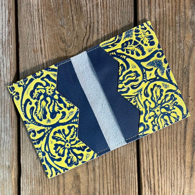 Waylon Wallet - Black & White w/-Waylon Wallet-Western-Cowhide-Bags-Handmade-Products-Gifts-Dancing Cactus Designs