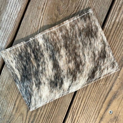 Waylon Wallet - Brindle w/-Waylon Wallet-Western-Cowhide-Bags-Handmade-Products-Gifts-Dancing Cactus Designs