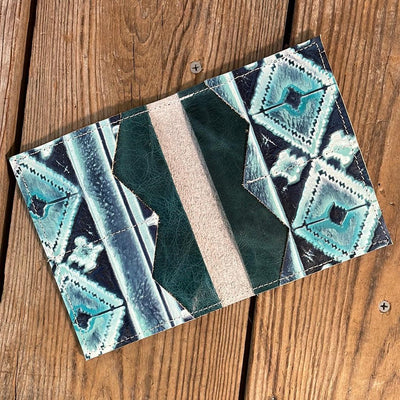 Waylon Wallet - Holographic w/-Waylon Wallet-Western-Cowhide-Bags-Handmade-Products-Gifts-Dancing Cactus Designs