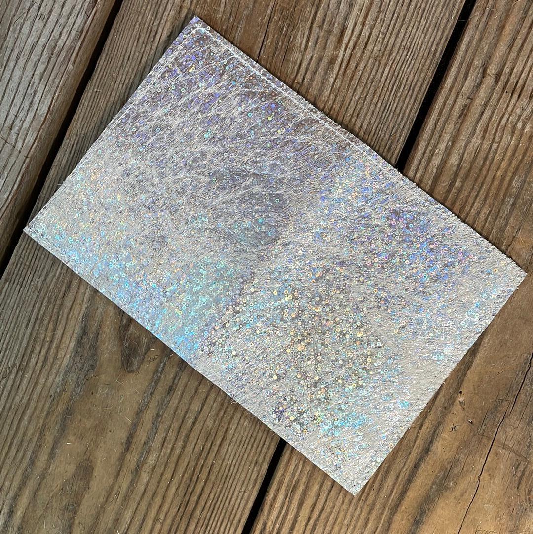 Waylon Wallet - Holographic w/-Waylon Wallet-Western-Cowhide-Bags-Handmade-Products-Gifts-Dancing Cactus Designs