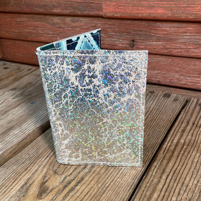 Waylon Wallet - Holographic w/-Waylon Wallet-Western-Cowhide-Bags-Handmade-Products-Gifts-Dancing Cactus Designs