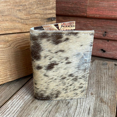 Waylon Wallet - Longhorn w/ Summit Fire-Waylon Wallet-Western-Cowhide-Bags-Handmade-Products-Gifts-Dancing Cactus Designs