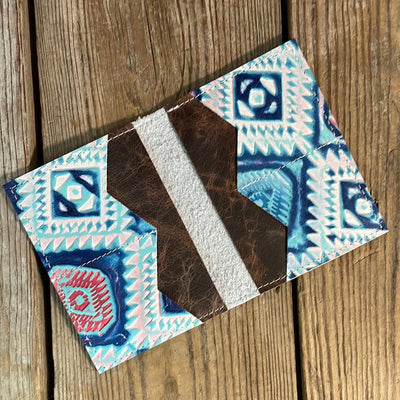 Waylon Wallet - Longhorn w/-Waylon Wallet-Western-Cowhide-Bags-Handmade-Products-Gifts-Dancing Cactus Designs