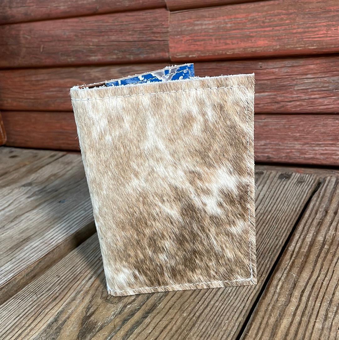 Waylon Wallet - Longhorn w/-Waylon Wallet-Western-Cowhide-Bags-Handmade-Products-Gifts-Dancing Cactus Designs