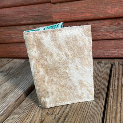 Waylon Wallet - Longhorn w/-Waylon Wallet-Western-Cowhide-Bags-Handmade-Products-Gifts-Dancing Cactus Designs