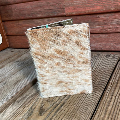 Waylon Wallet - Longhorn w/-Waylon Wallet-Western-Cowhide-Bags-Handmade-Products-Gifts-Dancing Cactus Designs