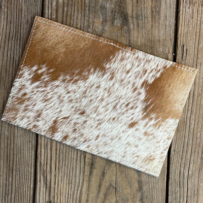 Waylon Wallet - Longhorn w/ Western Sunset-Waylon Wallet-Western-Cowhide-Bags-Handmade-Products-Gifts-Dancing Cactus Designs