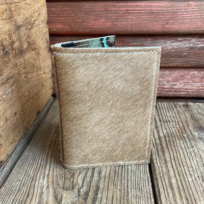 Waylon Wallet - Palomino w/ Patina Brands-Waylon Wallet-Western-Cowhide-Bags-Handmade-Products-Gifts-Dancing Cactus Designs