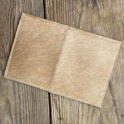 Waylon Wallet - Palomino w/ Patina Skulls-Waylon Wallet-Western-Cowhide-Bags-Handmade-Products-Gifts-Dancing Cactus Designs