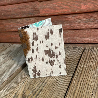 Waylon Wallet - Tricolor Acid w/-Waylon Wallet-Western-Cowhide-Bags-Handmade-Products-Gifts-Dancing Cactus Designs