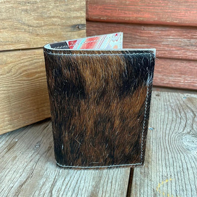 Waylon Wallet - Tricolor w/ Fiesta Navajo-Waylon Wallet-Western-Cowhide-Bags-Handmade-Products-Gifts-Dancing Cactus Designs