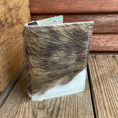 Waylon Wallet - Tricolor w/ Fiesta Navajo-Waylon Wallet-Western-Cowhide-Bags-Handmade-Products-Gifts-Dancing Cactus Designs