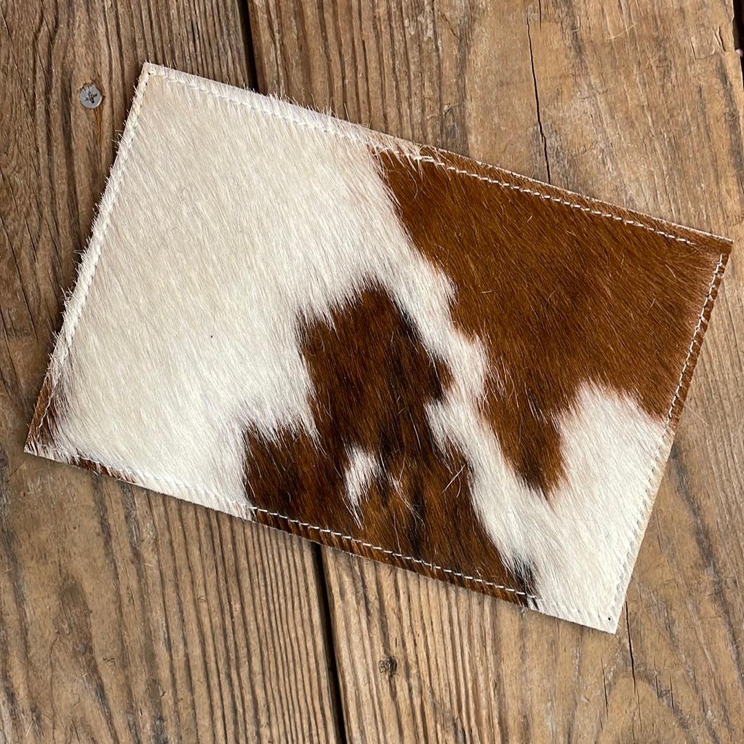 Waylon Wallet - Tricolor w/ Summit Fire-Waylon Wallet-Western-Cowhide-Bags-Handmade-Products-Gifts-Dancing Cactus Designs