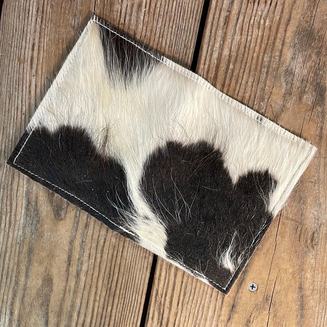 Waylon Wallet - Tricolor w/-Waylon Wallet-Western-Cowhide-Bags-Handmade-Products-Gifts-Dancing Cactus Designs