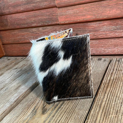 Waylon Wallet - Tricolor w/-Waylon Wallet-Western-Cowhide-Bags-Handmade-Products-Gifts-Dancing Cactus Designs
