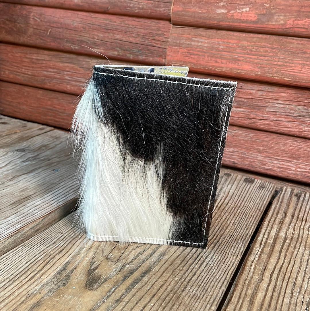 Waylon Wallet - Tricolor w/-Waylon Wallet-Western-Cowhide-Bags-Handmade-Products-Gifts-Dancing Cactus Designs