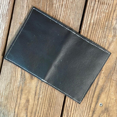 Waylon Wallet - w/ Black Leather-Waylon Wallet-Western-Cowhide-Bags-Handmade-Products-Gifts-Dancing Cactus Designs