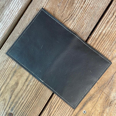 Waylon Wallet - w/ Black Leather-Waylon Wallet-Western-Cowhide-Bags-Handmade-Products-Gifts-Dancing Cactus Designs