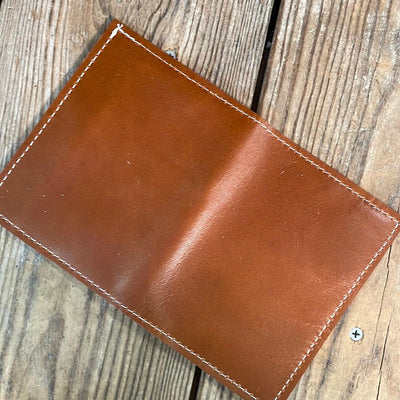 Waylon Wallet - w/ Caramel Leather-Waylon Wallet-Western-Cowhide-Bags-Handmade-Products-Gifts-Dancing Cactus Designs