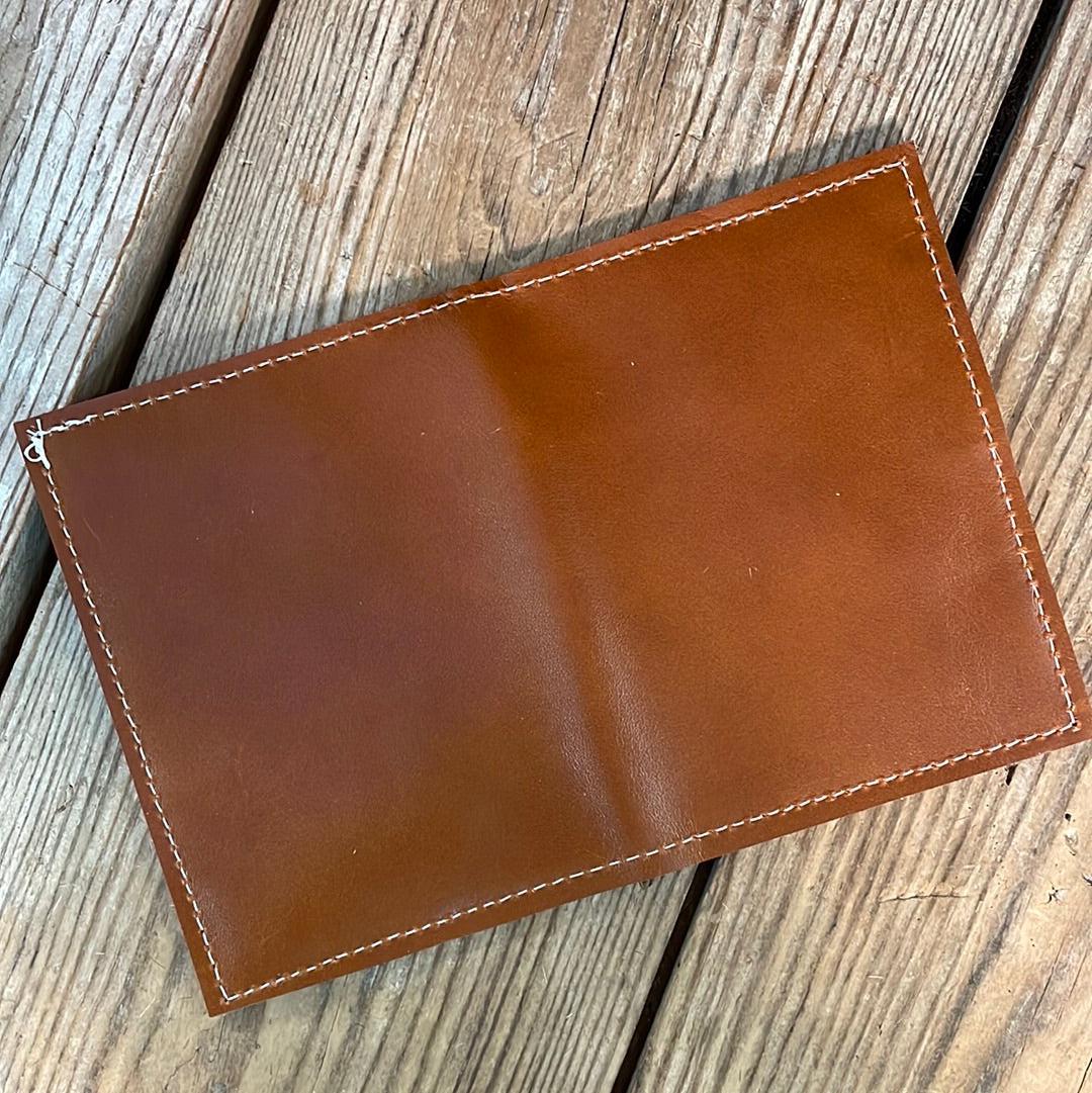 Waylon Wallet - w/ Caramel Leather-Waylon Wallet-Western-Cowhide-Bags-Handmade-Products-Gifts-Dancing Cactus Designs