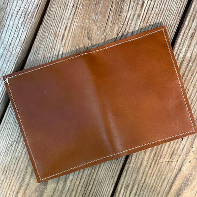 Waylon Wallet - w/ Caramel Leather-Waylon Wallet-Western-Cowhide-Bags-Handmade-Products-Gifts-Dancing Cactus Designs