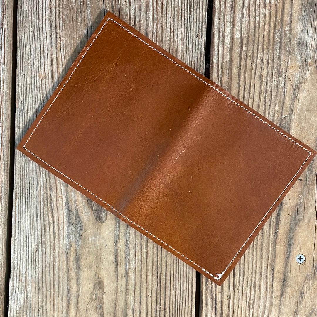 Waylon Wallet - w/ Caramel Leather-Waylon Wallet-Western-Cowhide-Bags-Handmade-Products-Gifts-Dancing Cactus Designs