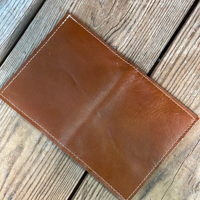 Waylon Wallet - w/ Caramel Leather-Waylon Wallet-Western-Cowhide-Bags-Handmade-Products-Gifts-Dancing Cactus Designs