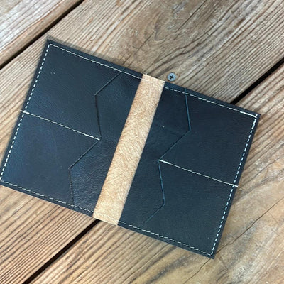 Waylon Wallet - w/ Cocoa Navajo-Waylon Wallet-Western-Cowhide-Bags-Handmade-Products-Gifts-Dancing Cactus Designs