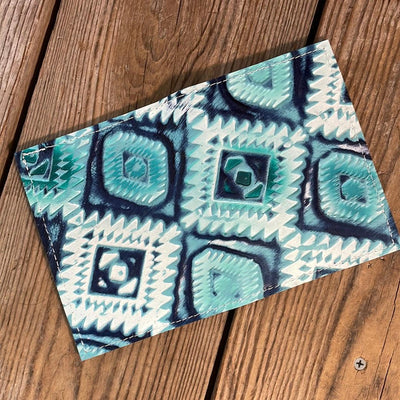 Waylon Wallet - w/ Glacier Park Aztec-Waylon Wallet-Western-Cowhide-Bags-Handmade-Products-Gifts-Dancing Cactus Designs