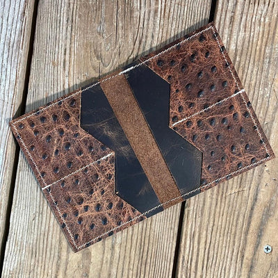 Waylon Wallet - w/ Mojave Leather-Waylon Wallet-Western-Cowhide-Bags-Handmade-Products-Gifts-Dancing Cactus Designs