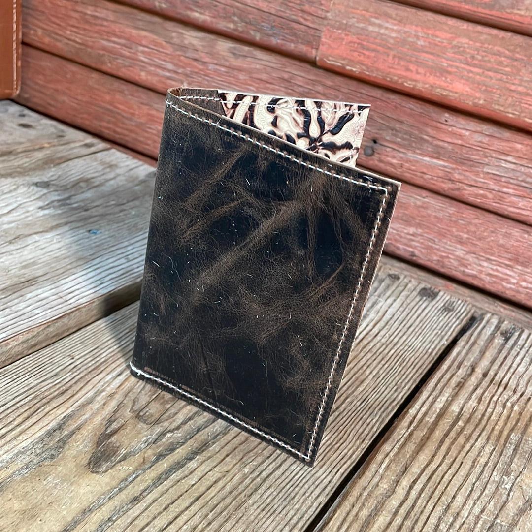 Waylon Wallet - w/ Mojave Leather-Waylon Wallet-Western-Cowhide-Bags-Handmade-Products-Gifts-Dancing Cactus Designs