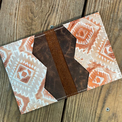 Waylon Wallet - w/ Mustang Leather-Waylon Wallet-Western-Cowhide-Bags-Handmade-Products-Gifts-Dancing Cactus Designs