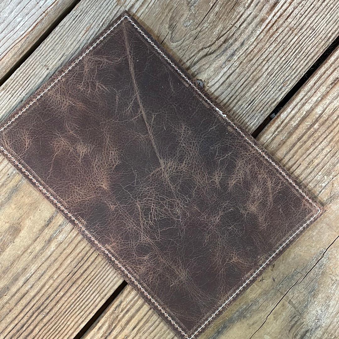 Waylon Wallet - w/ Mustang Leather-Waylon Wallet-Western-Cowhide-Bags-Handmade-Products-Gifts-Dancing Cactus Designs