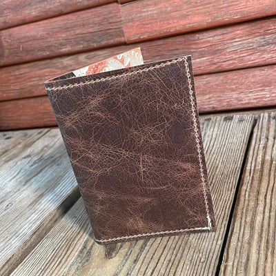 Waylon Wallet - w/ Mustang Leather-Waylon Wallet-Western-Cowhide-Bags-Handmade-Products-Gifts-Dancing Cactus Designs