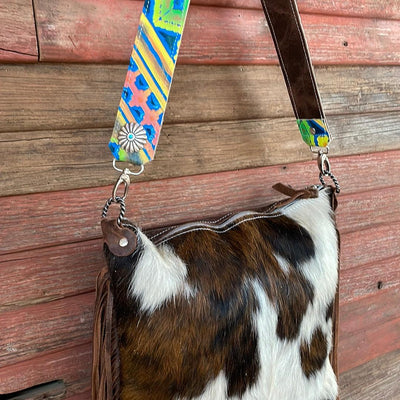 Wynonna - Tricolor w/ Blank Slate-Wynonna-Western-Cowhide-Bags-Handmade-Products-Gifts-Dancing Cactus Designs